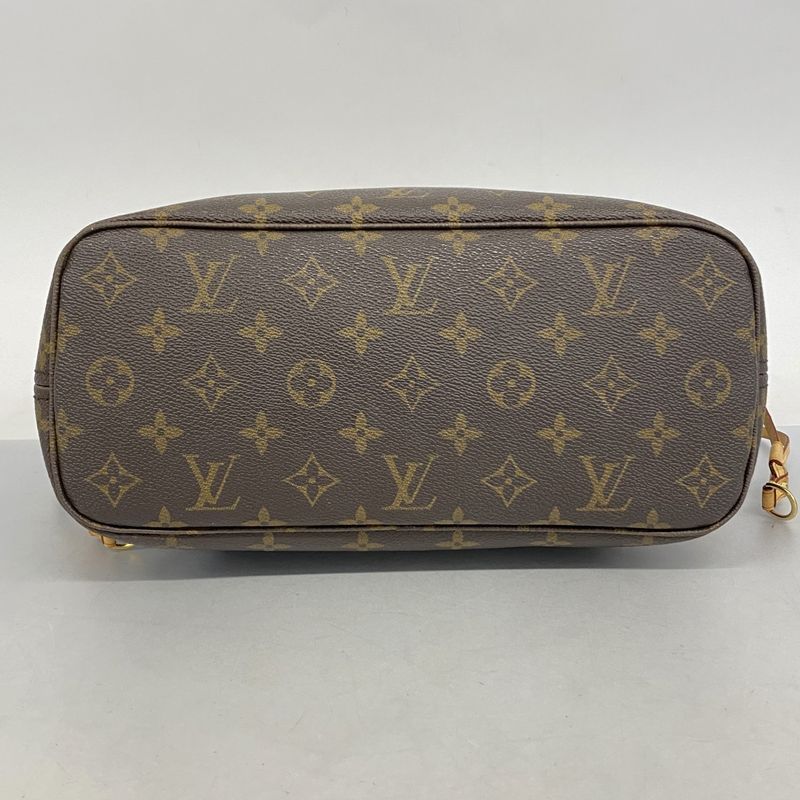 Louis Vuitton Tote Bag Monogram Neverfull PM M40155 Brown Ladies