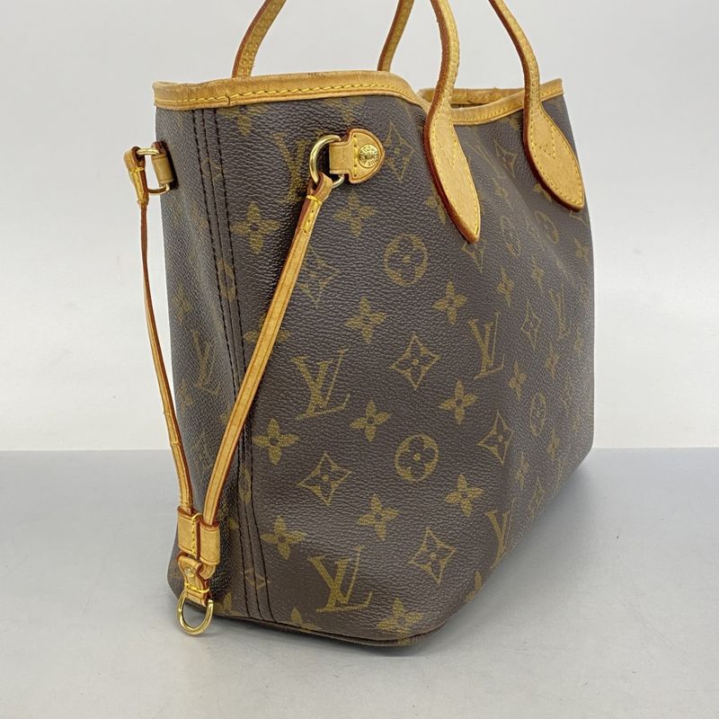 Louis Vuitton Tote Bag Monogram Neverfull PM M40155 Brown Ladies