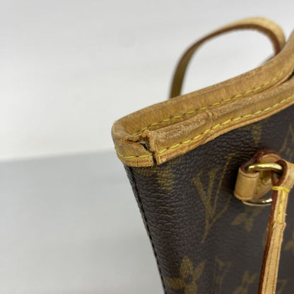 Louis Vuitton Tote Bag Monogram Neverfull PM M40155 Brown Ladies