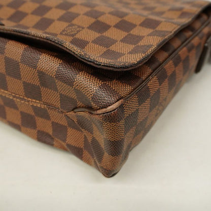 Louis Vuitton Shoulder Bag Damier District MM N41212 Ebene Ladies