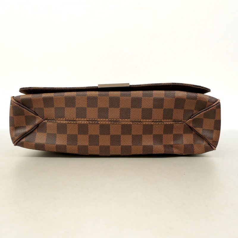 Louis Vuitton Shoulder Bag Damier District MM N41212 Ebene Ladies