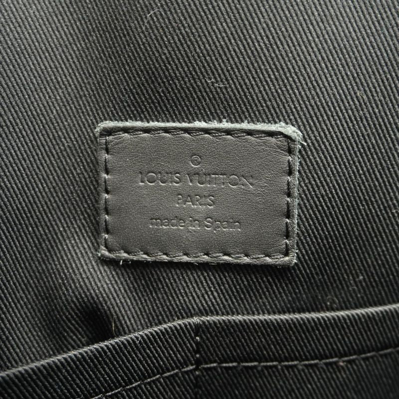 Louis Vuitton Shoulder Bag Damier Infini District MM N41038 Onyx Men's