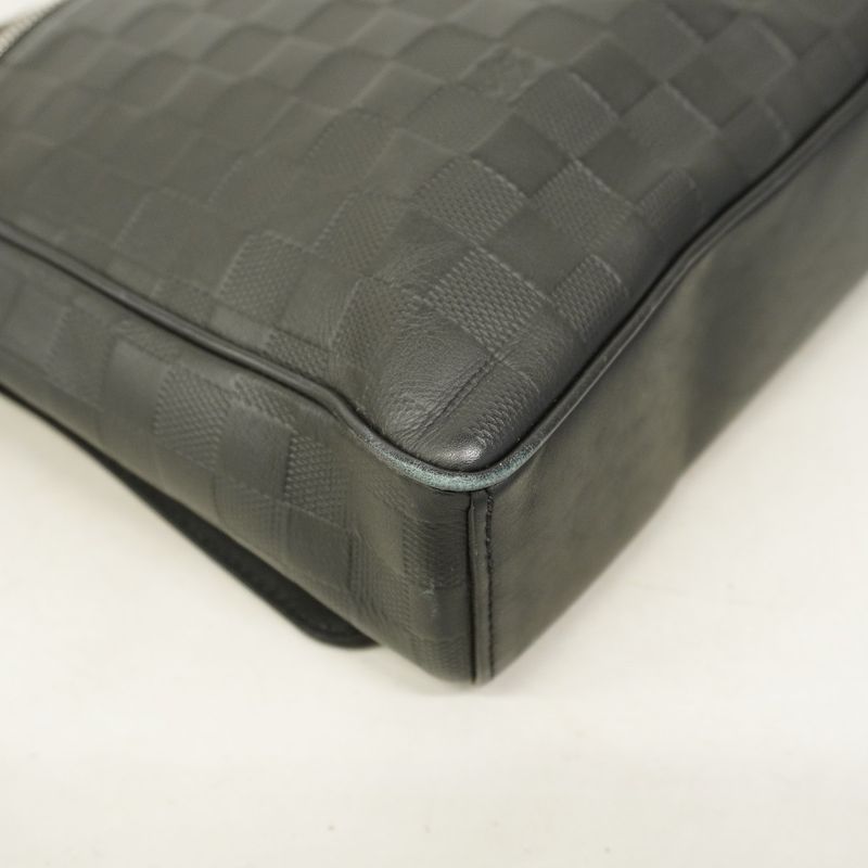 Louis Vuitton Shoulder Bag Damier Infini District MM N41038 Onyx Men's