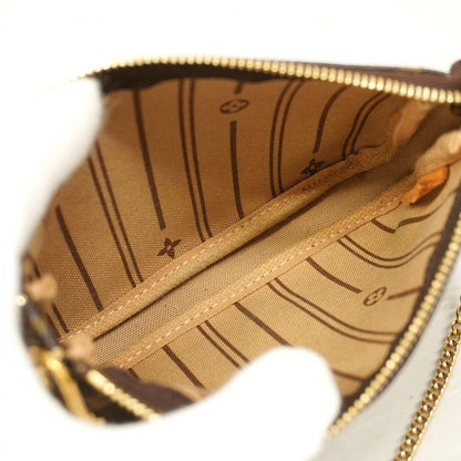 Louis Vuitton Pouch Monogram T&b Mini Pochette Accessoire M60153 Brown Ladies