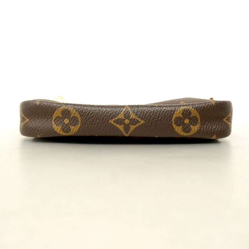 Louis Vuitton Pouch Monogram T&b Mini Pochette Accessoire M60153 Brown Ladies