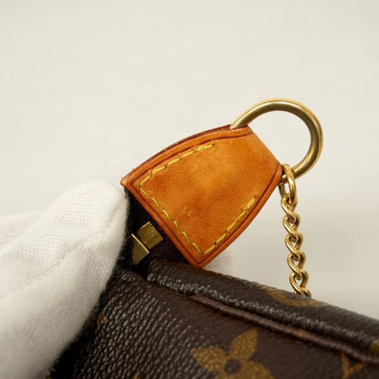Louis Vuitton Pouch Monogram T&b Mini Pochette Accessoire M60153 Brown Ladies