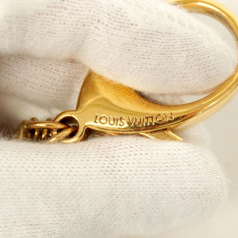 Louis Vuitton Key Holder Bijou Sac Tapage M65090 Gold Silver Ladies