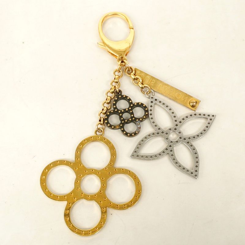 Louis Vuitton Key Holder Bijou Sac Tapage M65090 Gold Silver Ladies