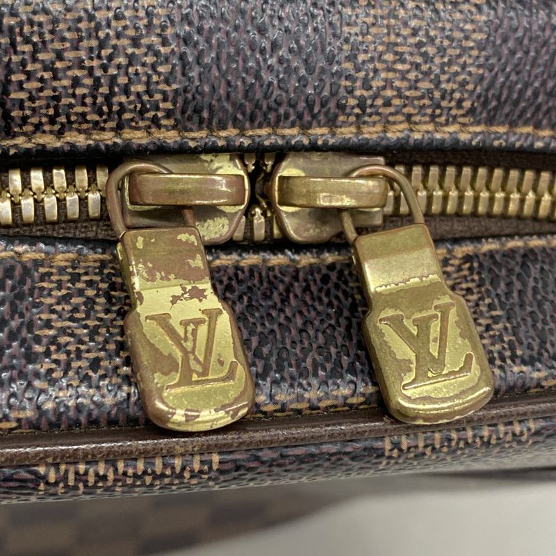 Louis Vuitton Shoulder Bag Damier Ipanema PM N51294 Ebene Ladies