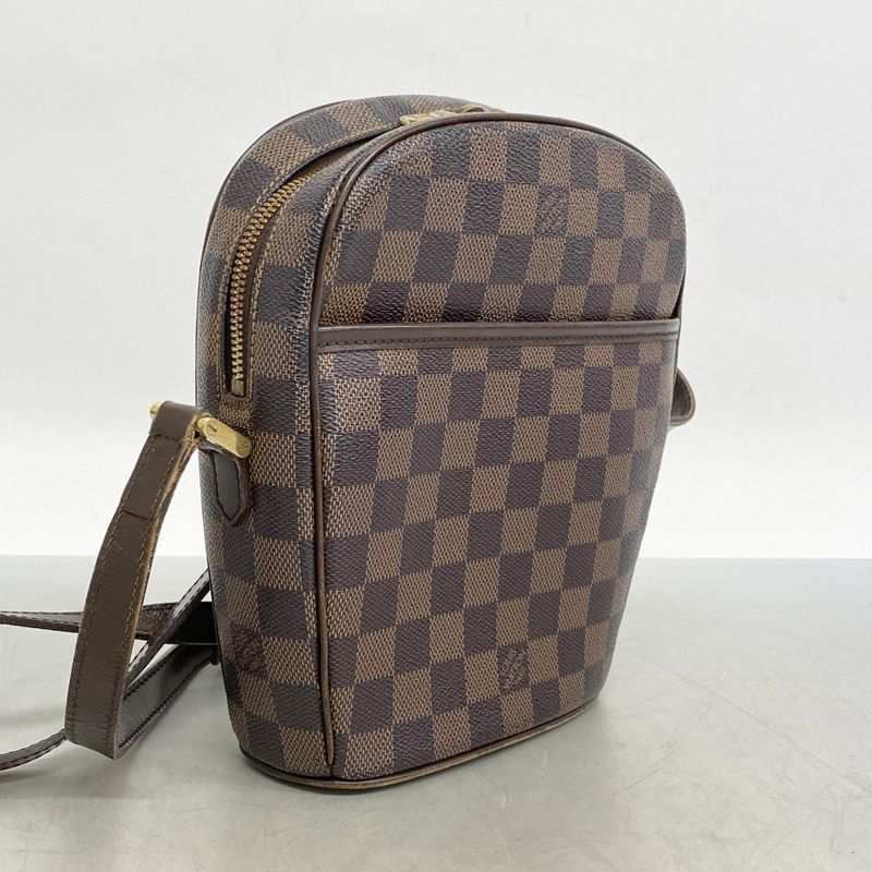 Louis Vuitton Shoulder Bag Damier Ipanema PM N51294 Ebene Ladies