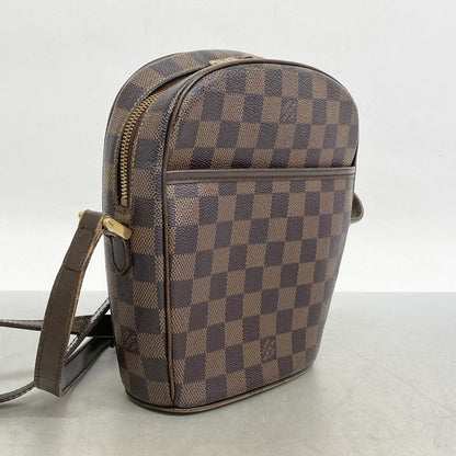 Louis Vuitton Shoulder Bag Damier Ipanema PM N51294 Ebene Ladies