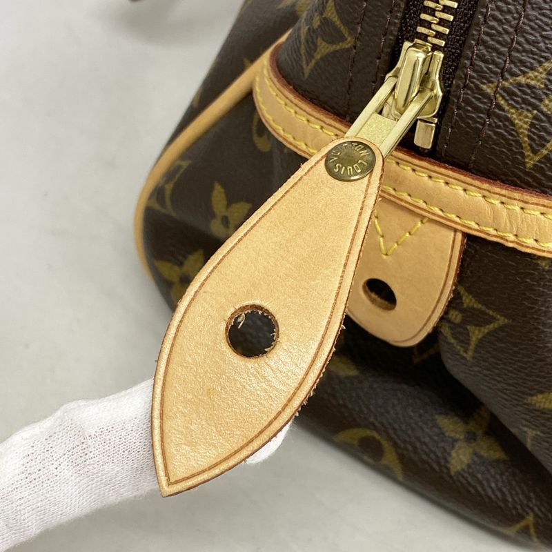 Louis Vuitton Shoulder Bag Monogram Montorgueil PM M95565 Brown Women's