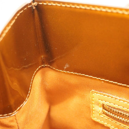 Louis Vuitton Tote Bag Vernis Lead MM M91143 Bronze Ladies