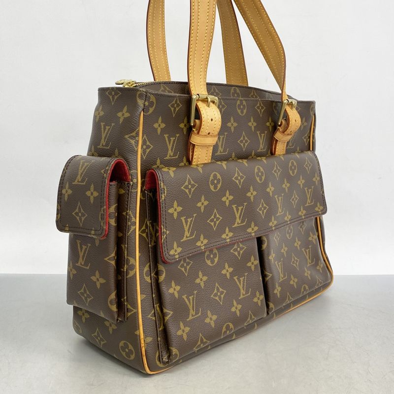Louis Vuitton Tote Bag Monogram Multiplicity M51162 Brown Ladies