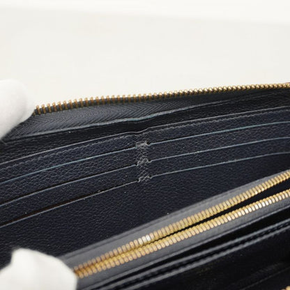 Louis Vuitton Long Wallet Monogram / Empreinte Zippy Wallet M62121 Marine Rouge