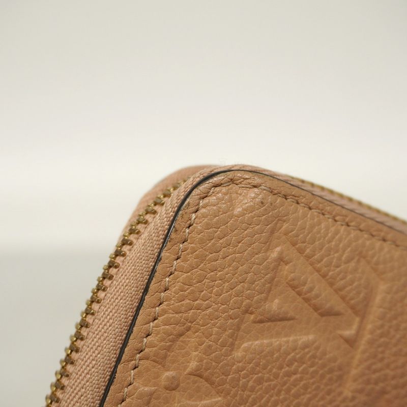 Louis Vuitton Long Wallet Monogram / Empreinte Zippy Wallet M61866 Dune Men's