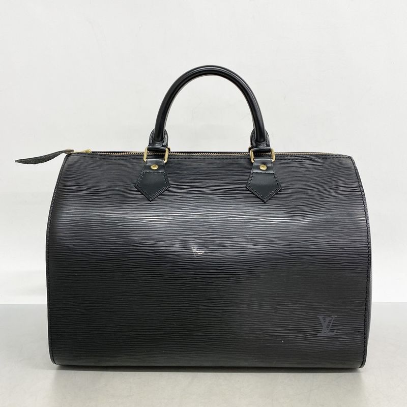 Louis Vuitton Handbag Epi Speedy 30 M59222 Noir Black Women's