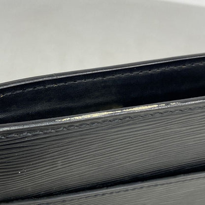 Louis Vuitton Clutch Bag Epi Pochette Homme M52752 Noir Black Men's