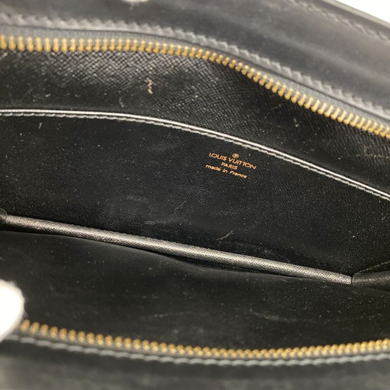 Louis Vuitton Clutch Bag Epi Pochette Homme M52752 Noir Black Men's
