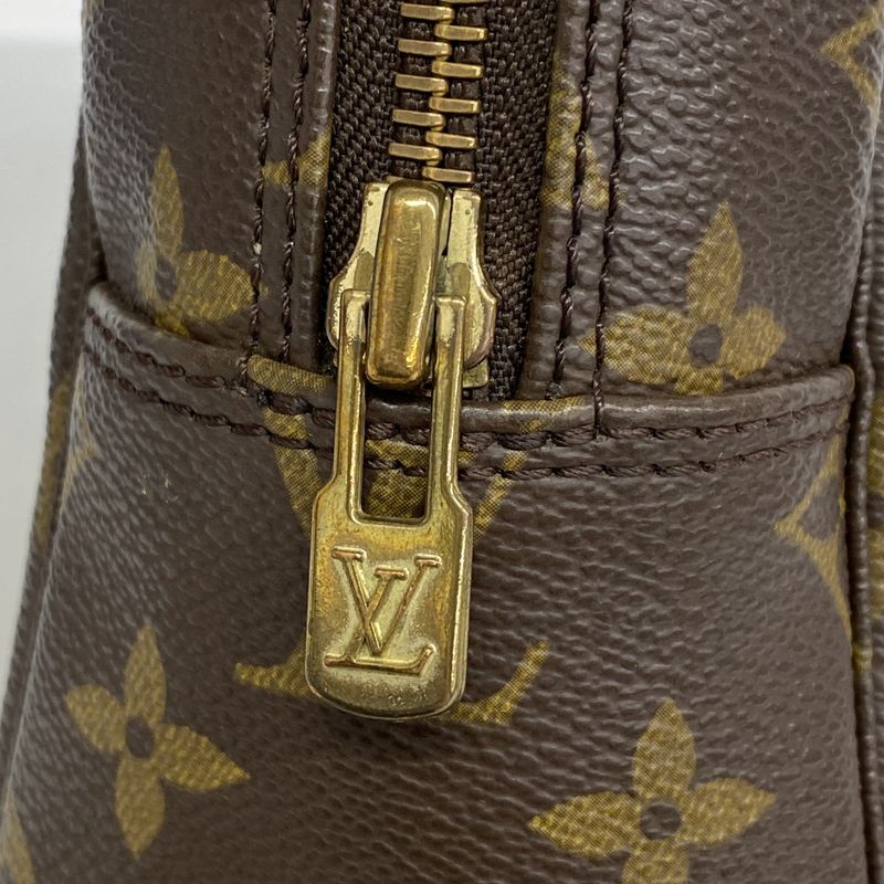 Louis Vuitton Pouch Monogram Trousse Toilette 28 M47522 Brown Ladies