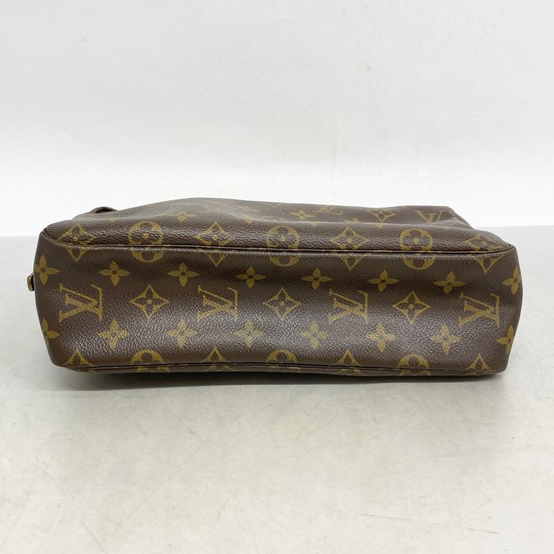 Louis Vuitton Pouch Monogram Trousse Toilette 28 M47522 Brown Ladies