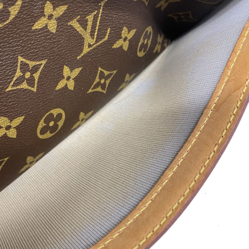 Louis Vuitton Shoulder Bag Monogram Reporter PM M45254 Brown Ladies