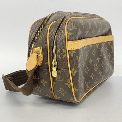 Louis Vuitton Shoulder Bag Monogram Reporter PM M45254 Brown Ladies