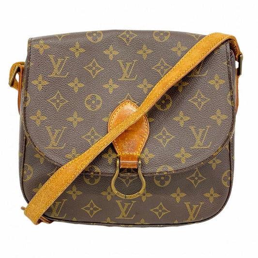 Louis Vuitton Shoulder Bag Monogram Saint Cloud GM M51242 Brown Women's