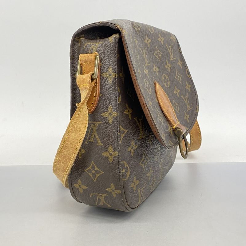 Louis Vuitton Shoulder Bag Monogram Saint Cloud GM M51242 Brown Women's