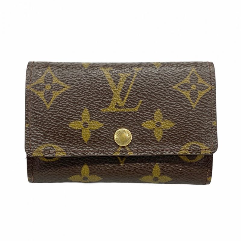 Louis Vuitton Key Case Monogram Multicles 6 M62630 Brown Men Women Unisex