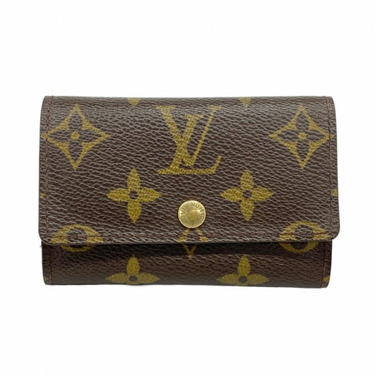 Louis Vuitton Key Case Monogram Multicles 6 M62630 Brown Men Women Unisex