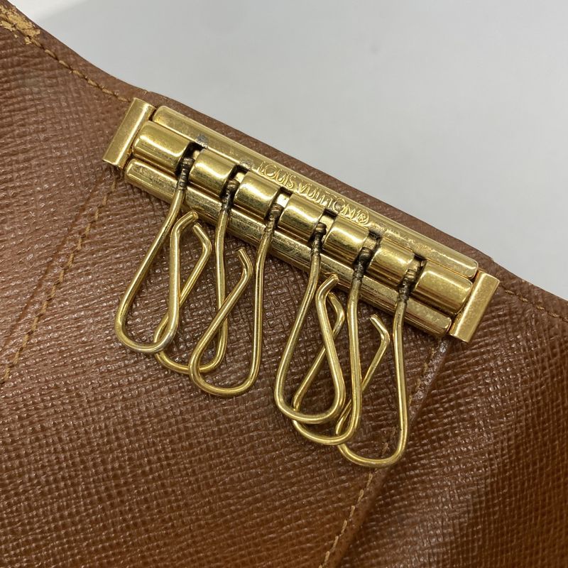 Louis Vuitton Key Case Monogram Multicles 6 M62630 Brown Men Women Unisex