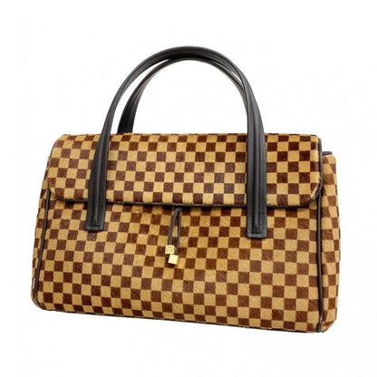 Louis Vuitton Handbag Damier Sauvage Lion M92131 Brown Ladies