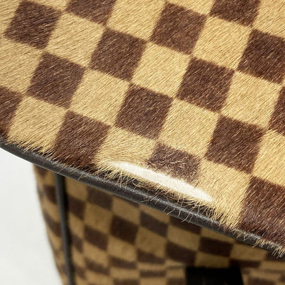 Louis Vuitton Handbag Damier Sauvage Lion M92131 Brown Ladies