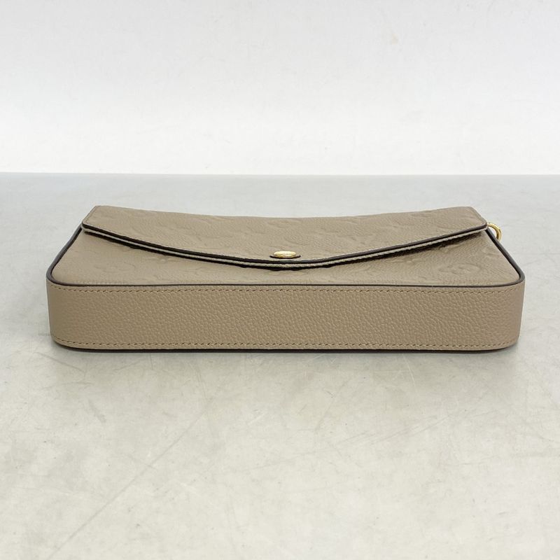 Louis Vuitton Shoulder Wallet Monogram ・empreinte Pochette Félicie M82609