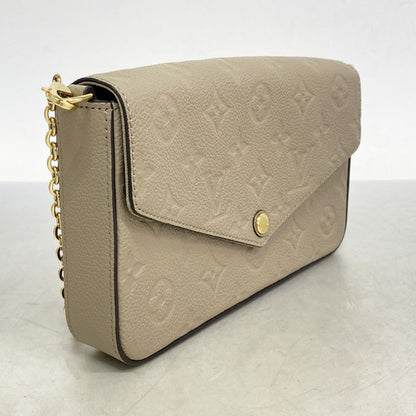 Louis Vuitton Shoulder Wallet Monogram ・empreinte Pochette Félicie M82609