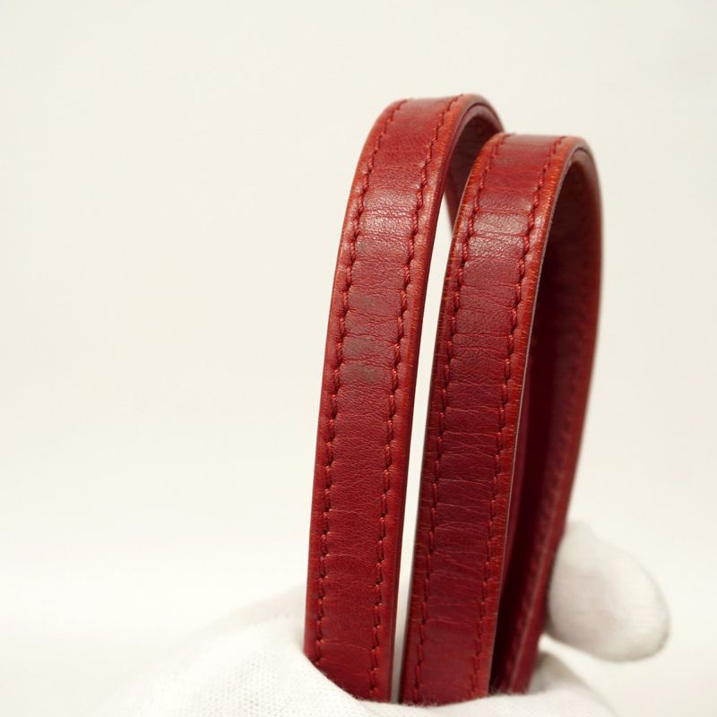 Chanel Tote Bag Deauville Canvas Pink Red Silver Hardware Ladies