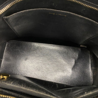 Chanel Tote Bag Reproduction Tote Caviar Skin Black Gold Hardware Women's