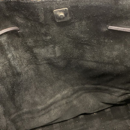 Gucci Tote Bag 002 1052 Suede Brown Silver Hardware Ladies