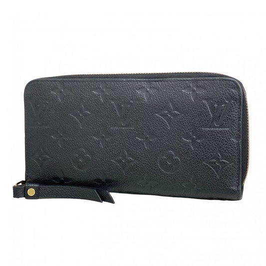 Louis Vuitton Long Wallet Monogram ・empreinte Zippy Wallet M60571 Noir Black