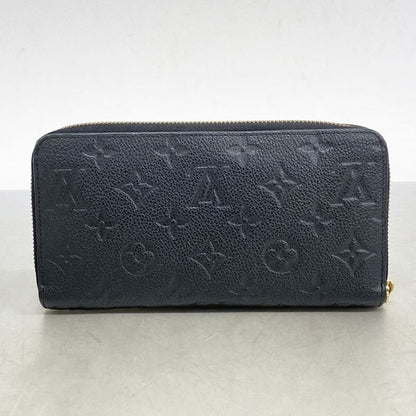 Louis Vuitton Long Wallet Monogram ・empreinte Zippy Wallet M60571 Noir Black