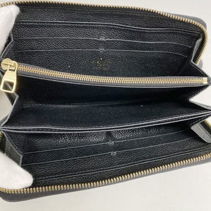 Louis Vuitton Long Wallet Monogram ・empreinte Zippy Wallet M60571 Noir Black
