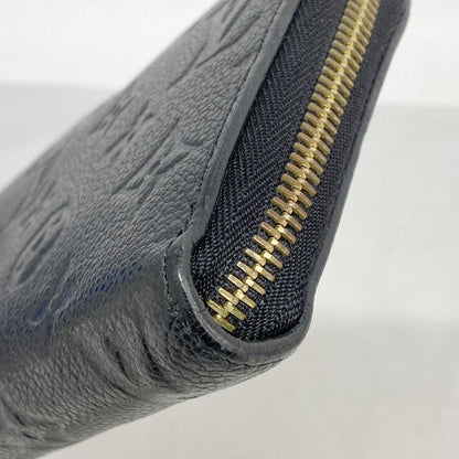 Louis Vuitton Long Wallet Monogram ・empreinte Zippy Wallet M60571 Noir Black