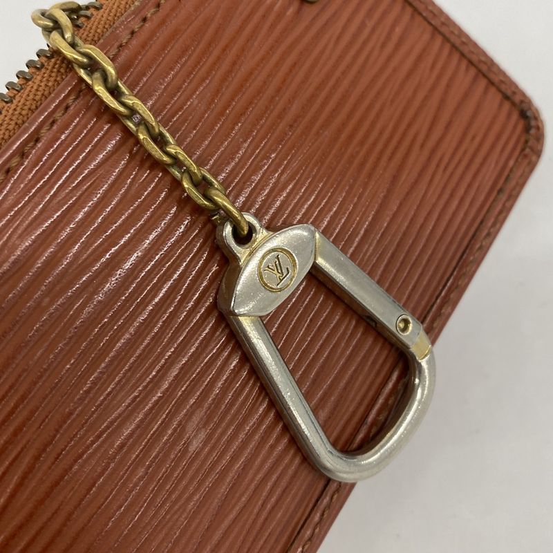Louis Vuitton Coin Case Epi Pochette Cles M63803 Kenya Brown Men's Women's