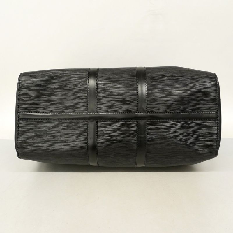 Louis Vuitton Boston Bag Epi Keepall 45 M59152 Noir Black Men Women Unisex