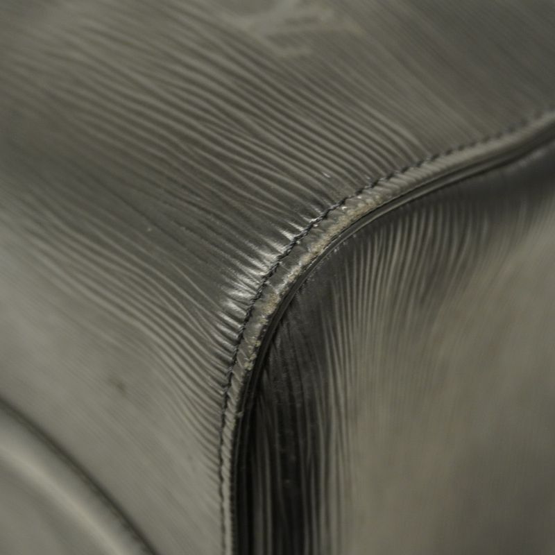 Louis Vuitton Boston Bag Epi Keepall 45 M59152 Noir Black Men Women Unisex