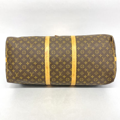 Louis Vuitton Boston Bag Monogram Keepall Bandouliere 60 M41412 Brown Men Women