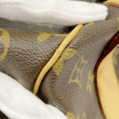 Louis Vuitton Boston Bag Monogram Keepall Bandouliere 60 M41412 Brown Men Women