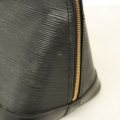 Louis Vuitton Handbag Epi Alma M52142 Noir Black Women's