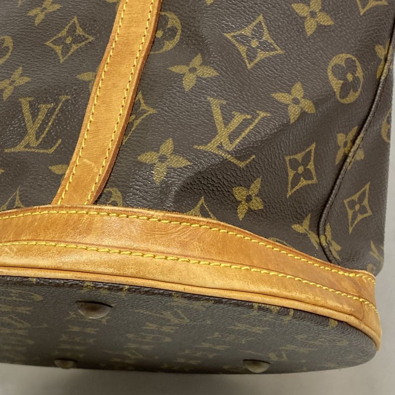 Louis Vuitton Tote Bag Monogram Bucket GM M42236 Brown Ladies